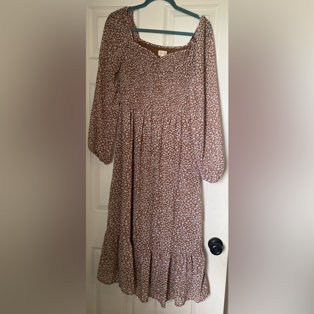 Jessica Simpson floral midi dress